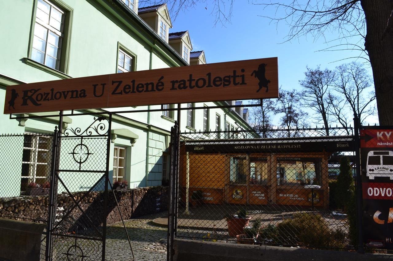 Zelena Ratolest Hotel Чешка Будьовица Екстериор снимка